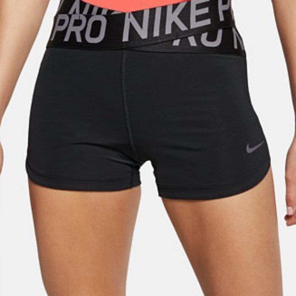 Nike Pro Crossover-Waistband Shorts Spandex